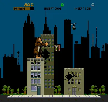 Rampage (revision 3) screen shot game playing